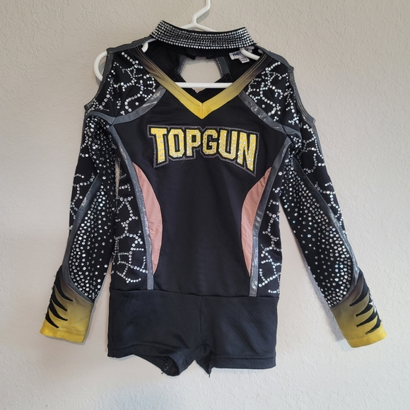 Top Gun JAGS Cheerleading Uniform - Picture 2 of 7